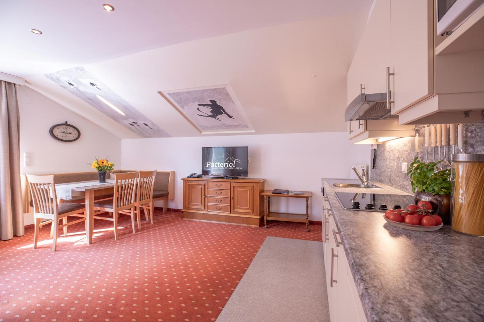 Patteriol Apart-Hotel-Garni Sankt Anton am Arlberg Ngoại thất bức ảnh